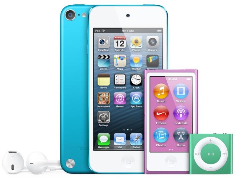 Novos iPods estão já disponíveis na Apple Store