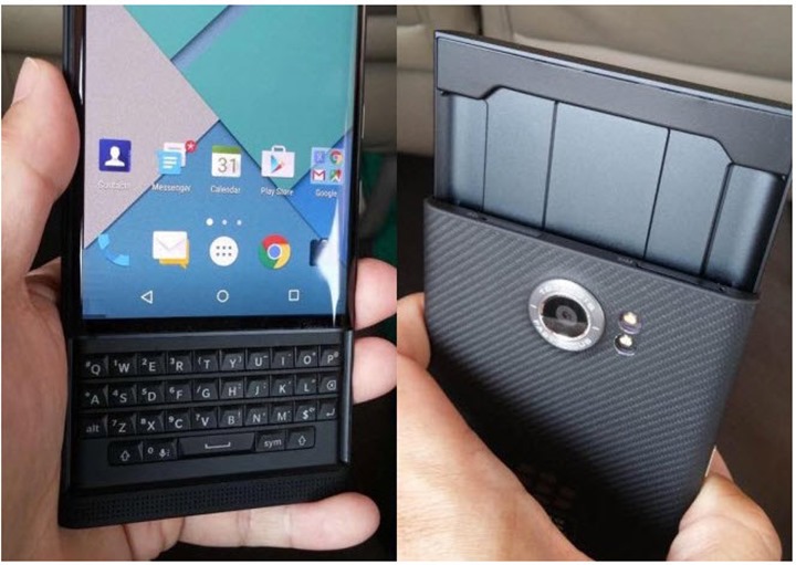 É este o novo BlackBerry Venice com Android?