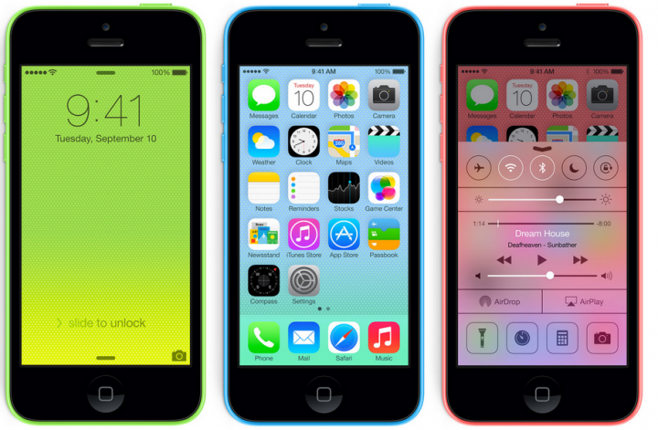iPhone 5C descontinuado