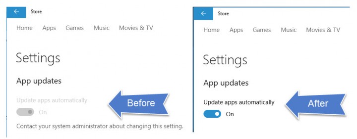 updates