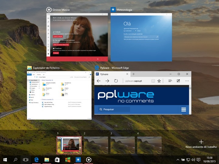 Windows 10: Como criar e usar ambientes de trabalho virtuais