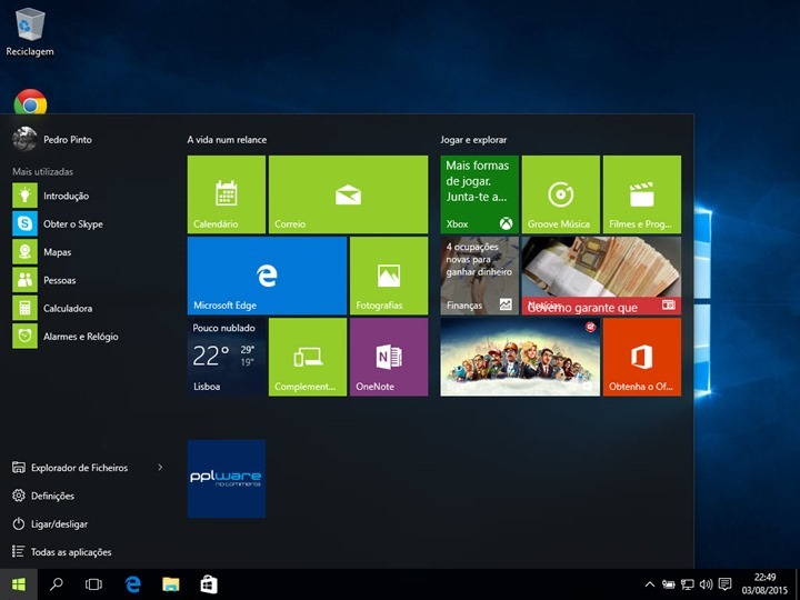 Windows 10: Como mudar a cor do Menu Iniciar