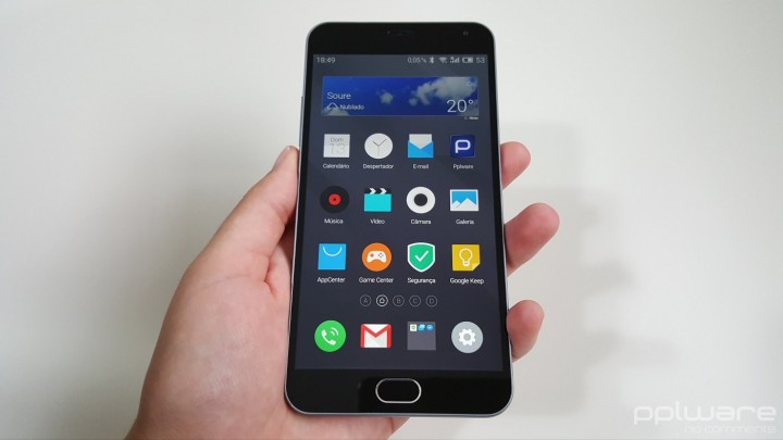 Meizu Note 2 - Ecrã