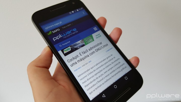 Moto G 2015 - Browser