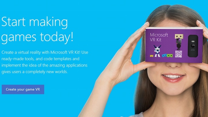 Microsoft também terá proposta de VR para os seus smartphones