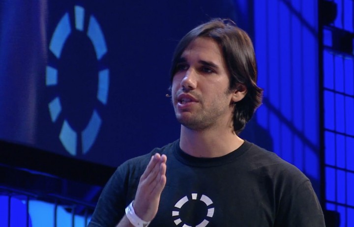 Jaime Jorge, fundador da Codacy, na Web Summit 2014