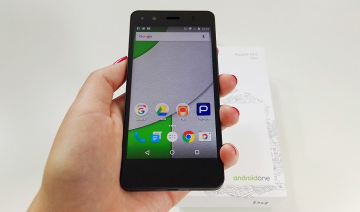 Análise bq Aquaris A5.4 - Android One