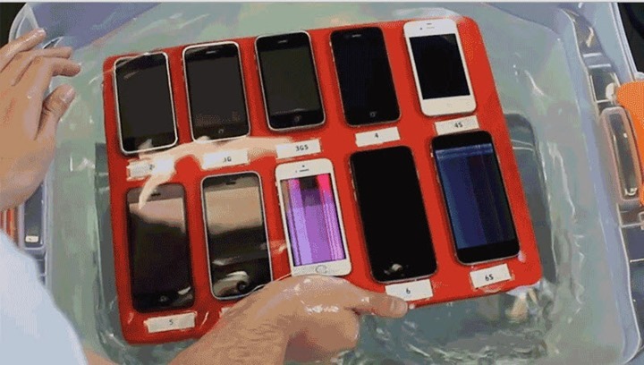 Qual o iPhone mais resistente na hora do banho?