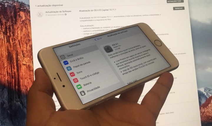 Apple lança iOS 9.1 e El Capitan 10.11.1