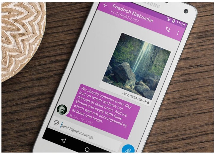 Signal: App de chat preferida de Snowden chega ao Android