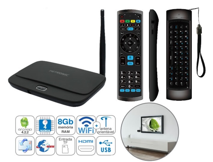 Oportunidade: Transforme a sua TV numa smartTV com esta box