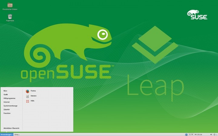 OpenSUSE Leap 42.1 – Uma excelente alternativa ao Windows