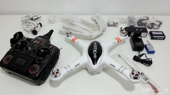 Unboxing: Drone Walkera QR X350 Pro