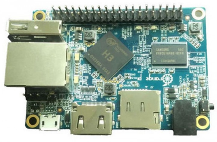 Orange Pi One – Poderoso miniPC que custa menos de 10 euros