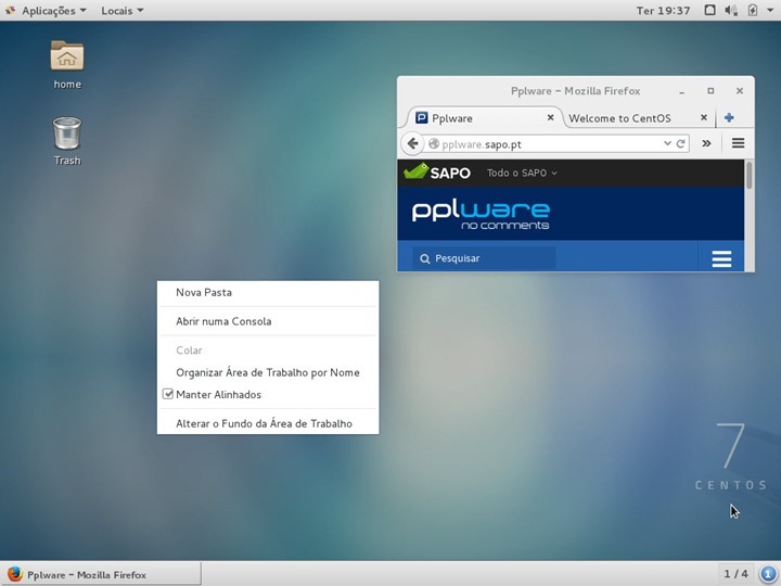 CentOS: Esqueceu-se de instalar o ambiente gráfico?