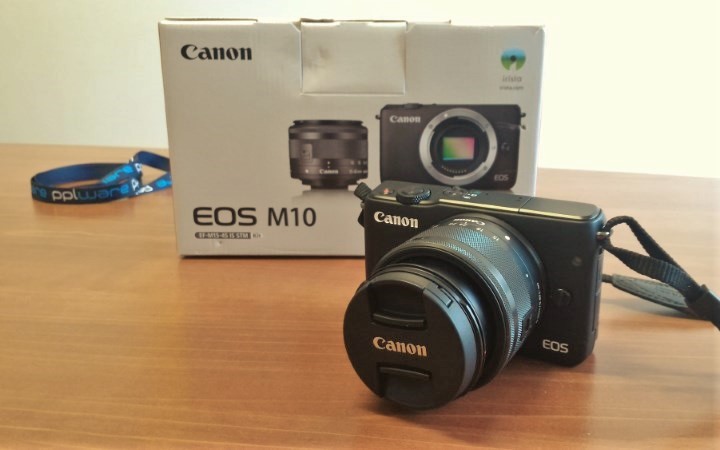 Unboxing: Kit Canon EOS M10 + EF-M 15-45mm