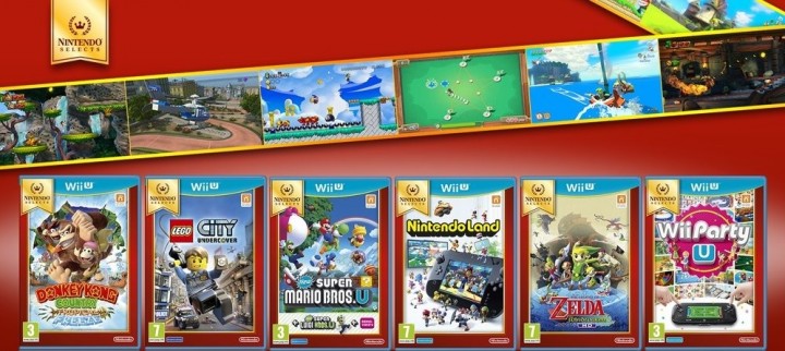 Nintendo Selects recebe jogos Wii U