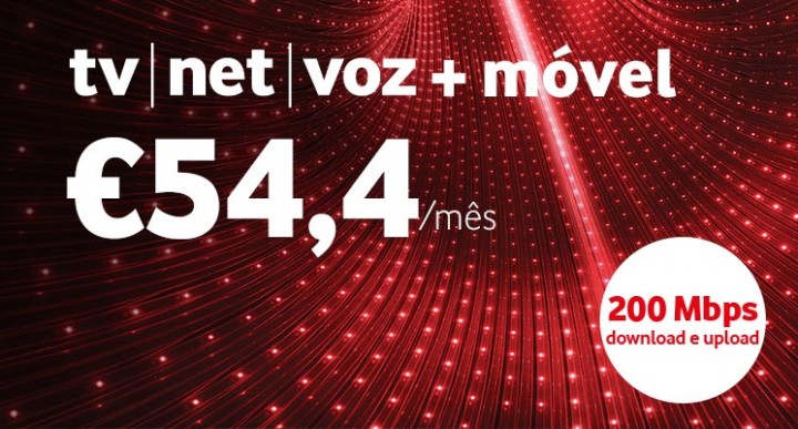 Guerra das velocidades! Vodafone agora com 200 Mbps de upload