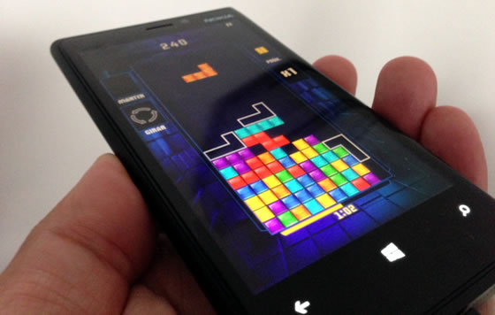 Tetris Blitz ou o passado no presente do seu Windows Phone 8