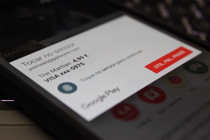 Quer pagar com a impressão digital na Play Store do Android?