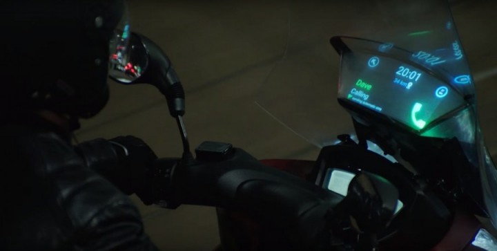 Samsung revela o ‘Smart Windshield’ para motos