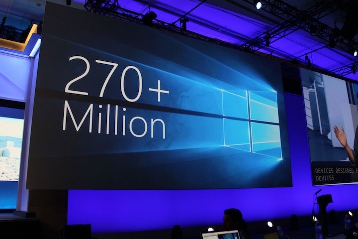 O Windows 10 já corre em 270 milhões de PCs