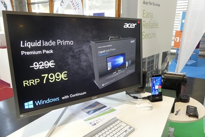 Acer vai lançar em Portugal pack com smartphone por 799€