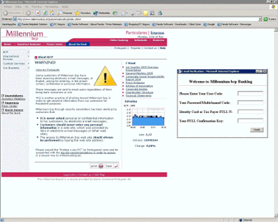Emails suspeitos – Phishing