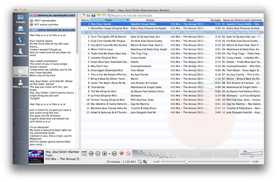 Clementine – Player de música multi-plataforma para o seu Mac
