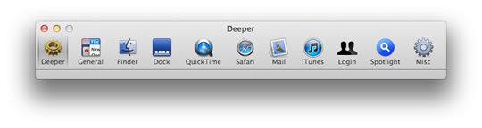 Deeper – Ajuste o Lion à sua preferência