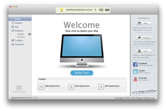 Magican – Aumente a performance do seu Mac OS X