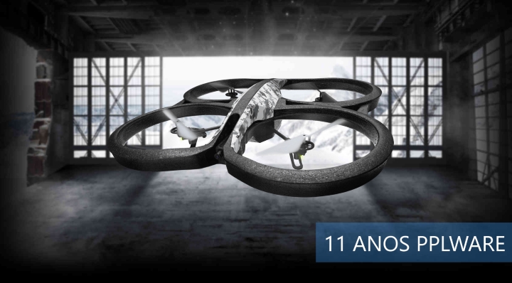 Passatempo 11 anos Pplware: Ganhe um Parrot AR. Drone 2.0