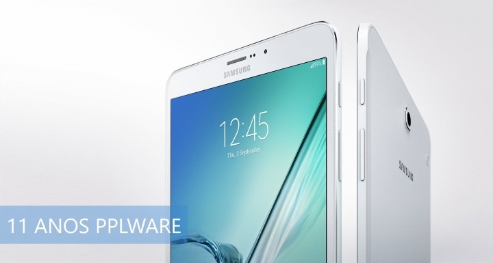 Passatempo 11 anos Pplware: Ganhe um Galaxy Tab S2