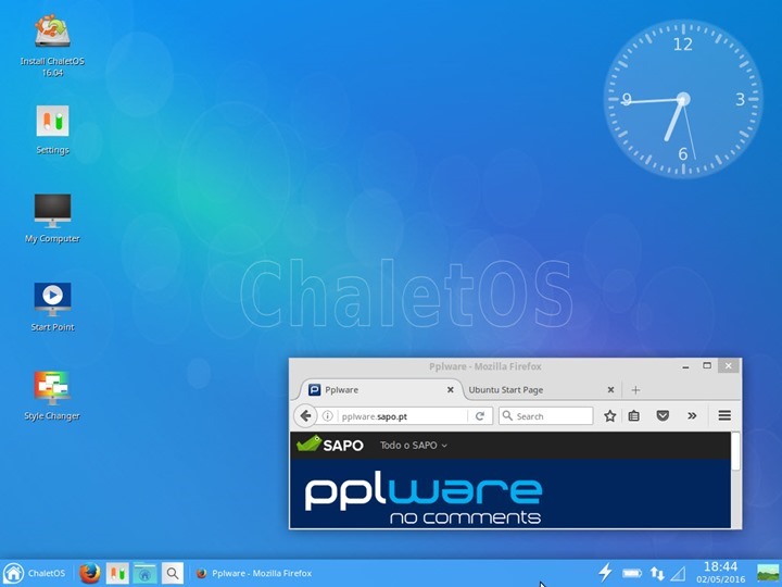 ChaletOS 16.04: Mais um Linux com cara de Windows