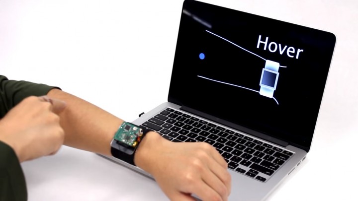SkinTrack – Controle o smartwatch através da sua pele