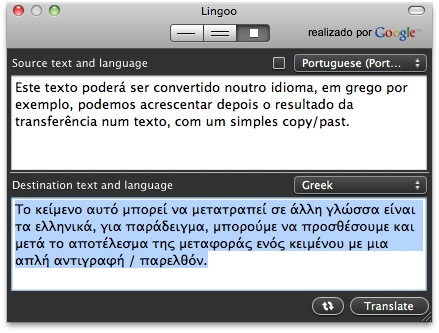 Lingoo 1.1 – Todos os idiomas na ponta do rato