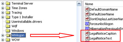 Mensagem ao abrir o Windows!