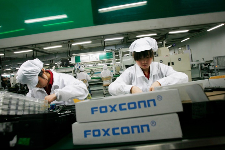 Foxconn substituiu 60 mil trabalhadores por robots