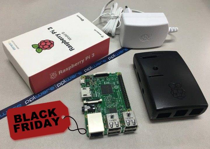 Black Friday: Pack económico Raspberry PI 3: Compre já