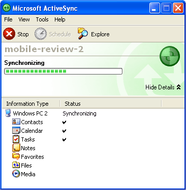 Microsoft ActiveSync 4.1