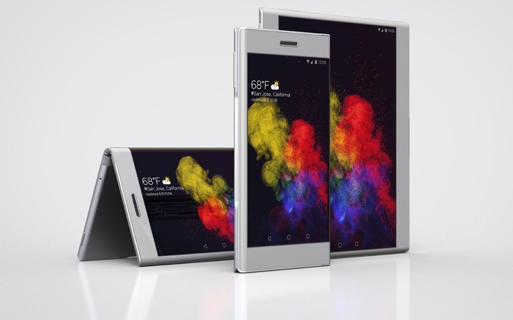 Lenovo já apresentou os seus smartphones com ecrã dobrável