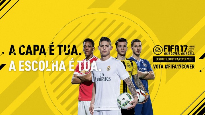 A decisão é sua! Capa para FIFA 17