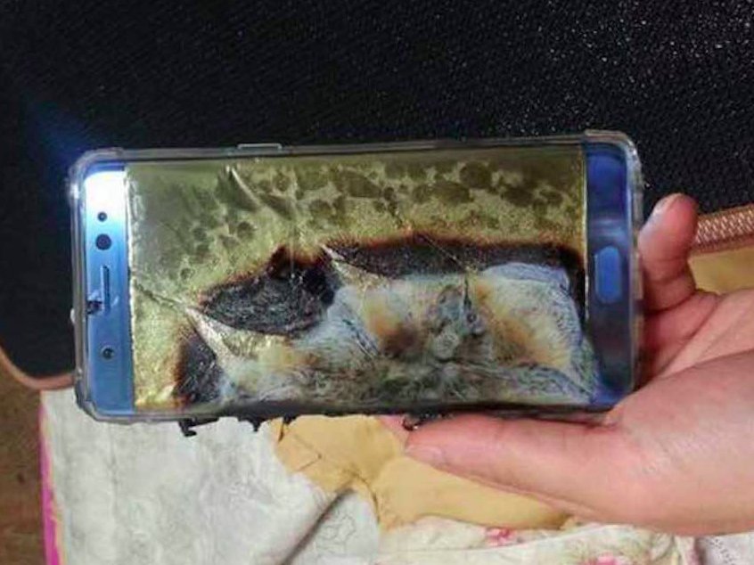 Galaxy Note 7 explode nas mãos de uma criança de 6 anos