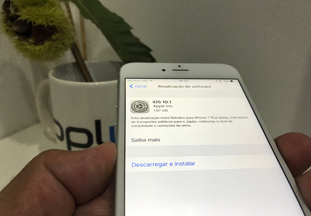 Apple lança iOS 10.1 com novo modo Retrato para iPhone 7 Plus