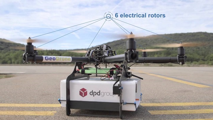 Primeira rota comercial de entrega de encomendas por drones