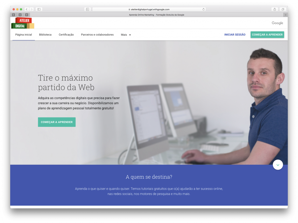 Google lança Atelier Digital para formar jovens portugueses