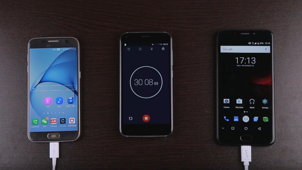 UMi colocou o UMi Plus E em confronto com o Galaxy S7