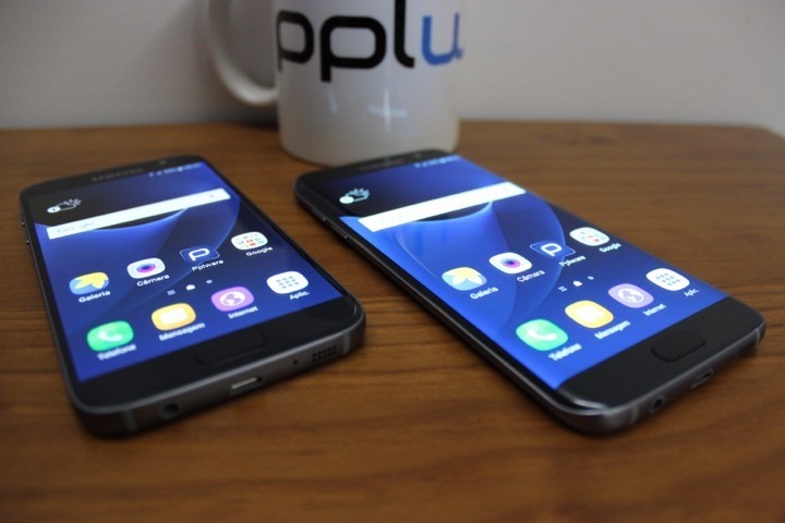 Linha rosa aparece no ecrã dos Samsung Galaxy S7 edge