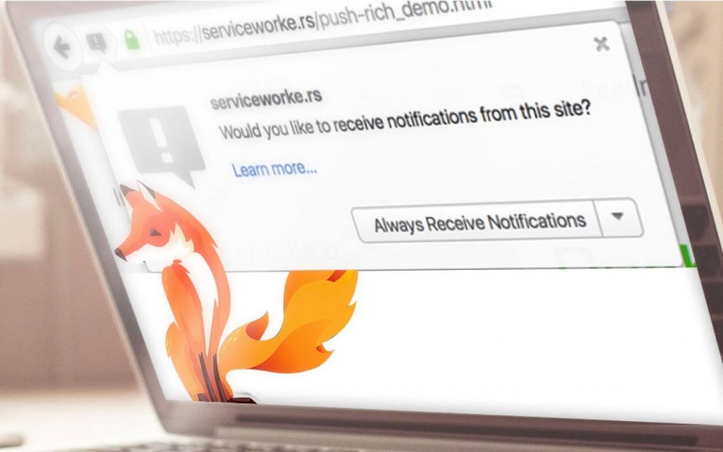 Como bloquear os pedidos de notificações dos websites