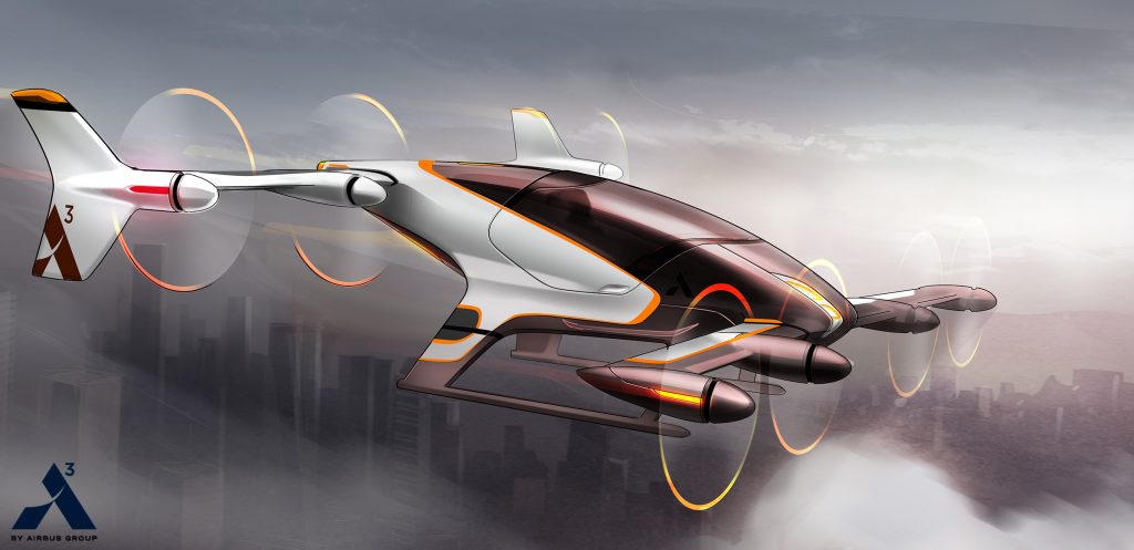 Vahana – Protótipo de carro voador autónomo da Airbus